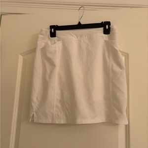 Adidas White Golf Skirt